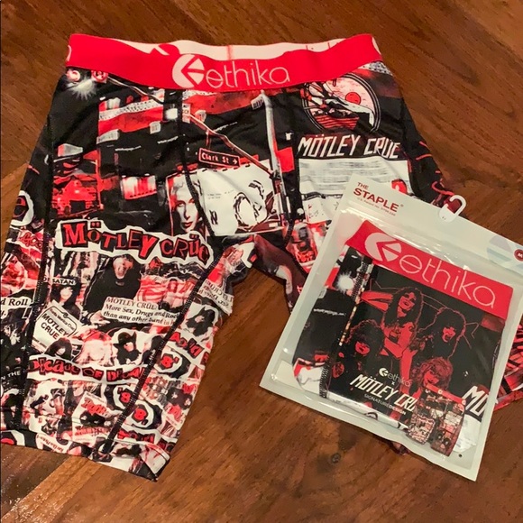 Cueca Boxer Mötley Crüe - Conforto E Estilo No Dia A Dia